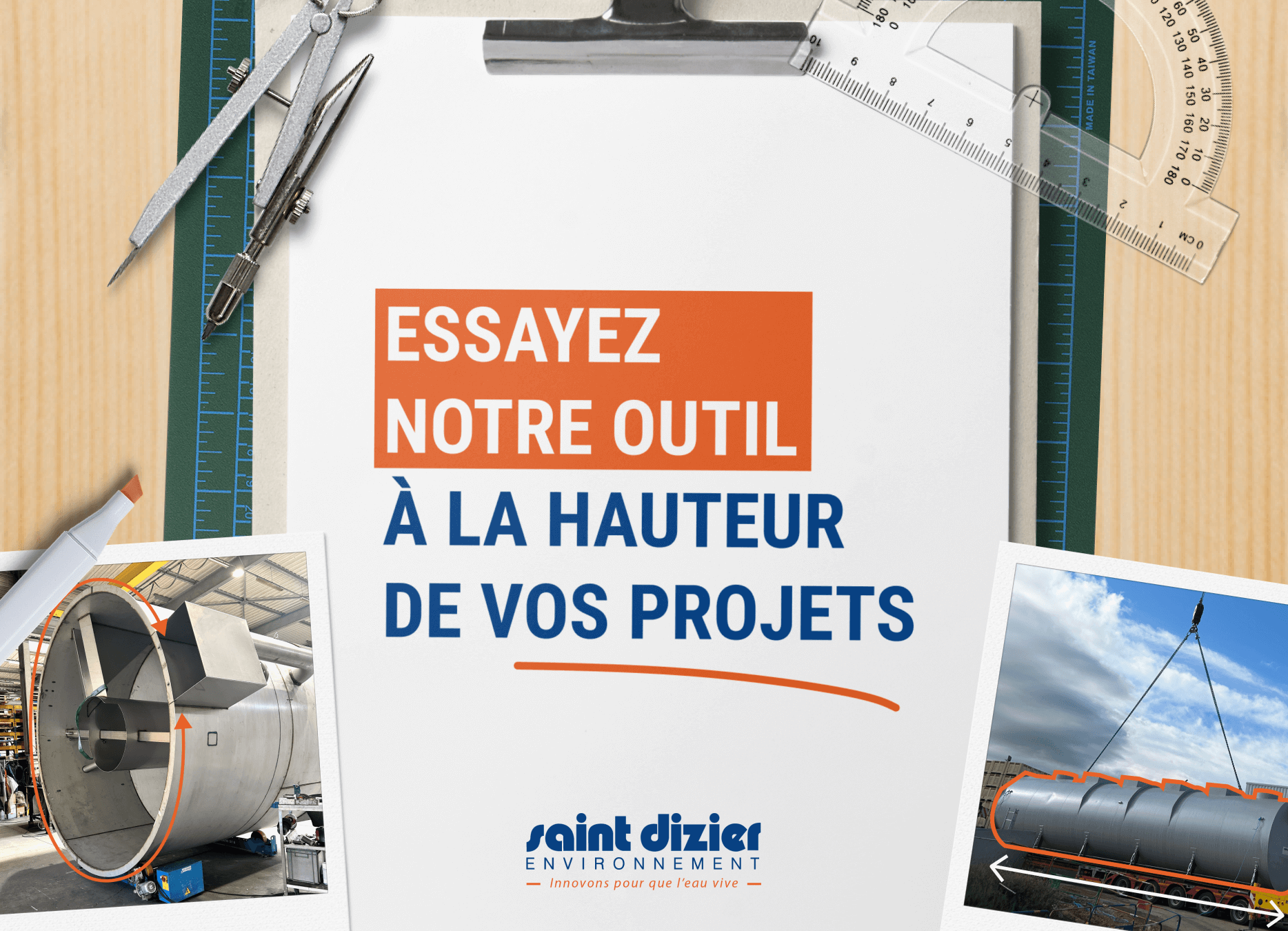 Essayez notre outil à la hauteur de vos projets sur saint dizier environnement