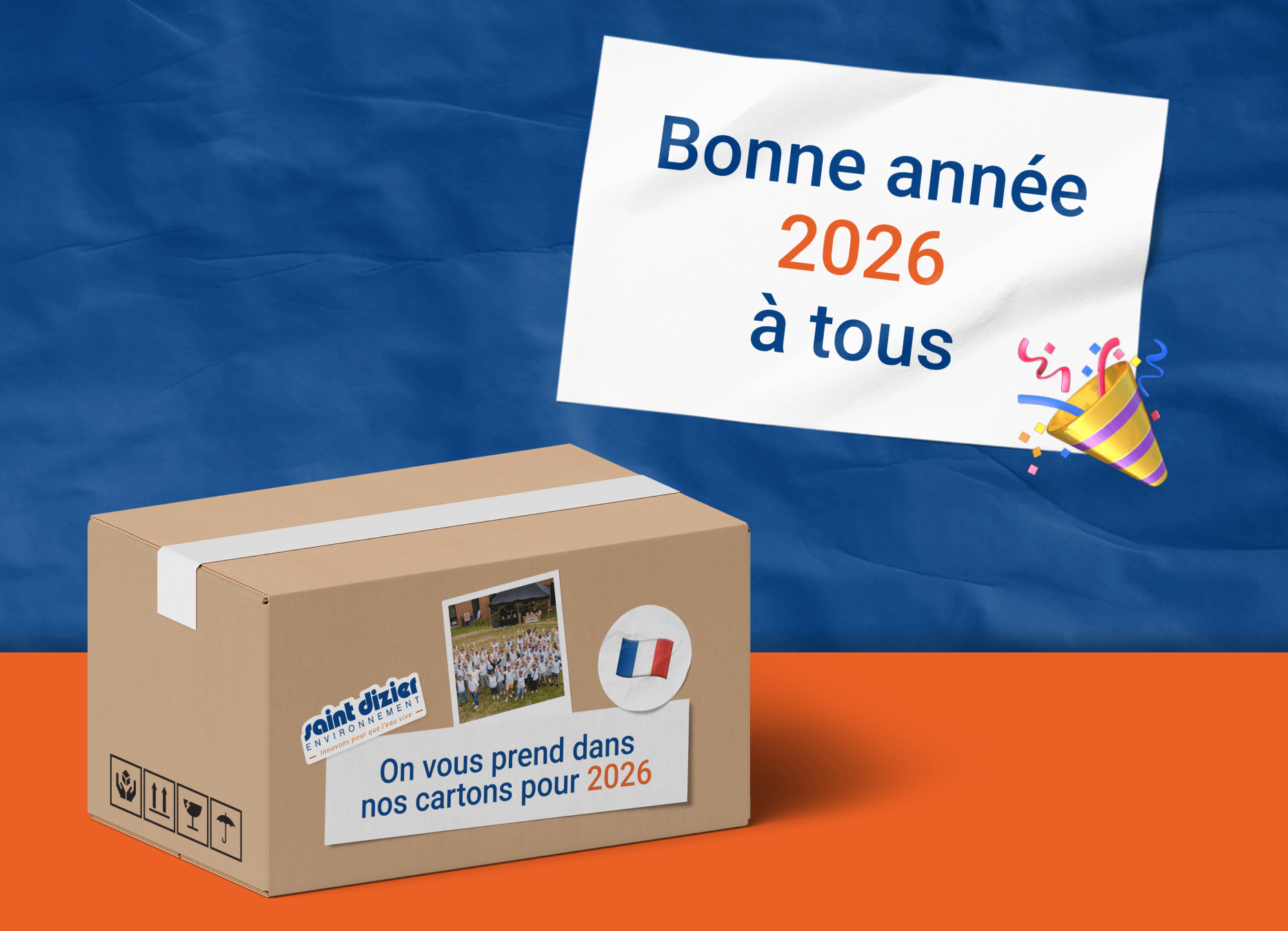 Bonne année 2026 à tous par Saint Dizier environnement