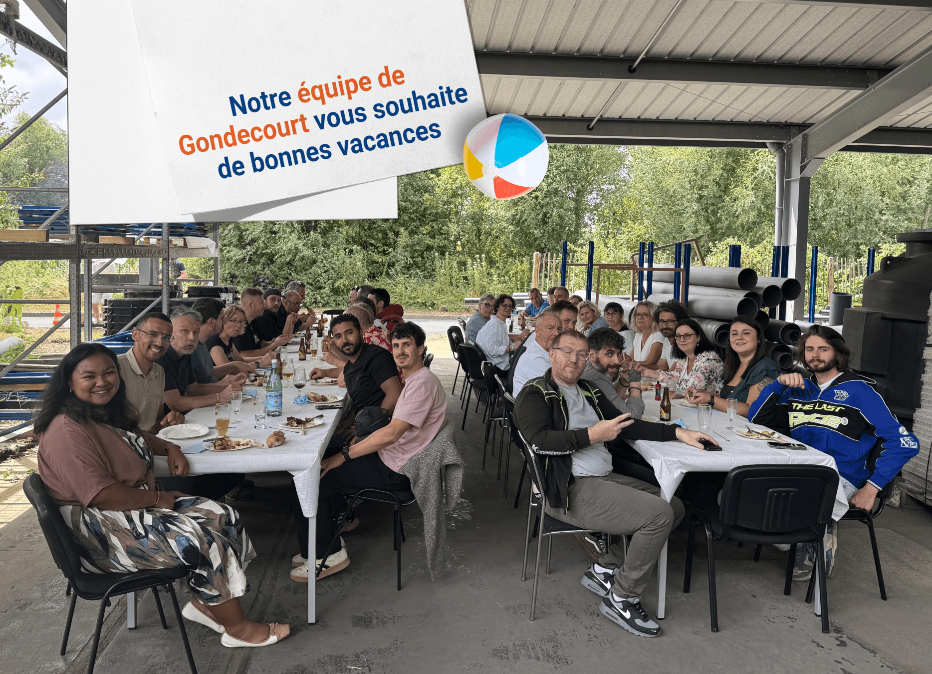Notre équipe Saint Dizier Environnement de Gondecourt vous souhaite de bonnes vacances