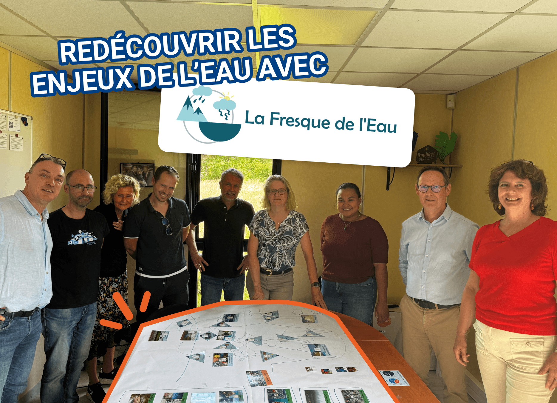 Redécouvrir les enjeux de l’eau avec une fresque dédiée pour nos équipes de Saint Dizier Environnement